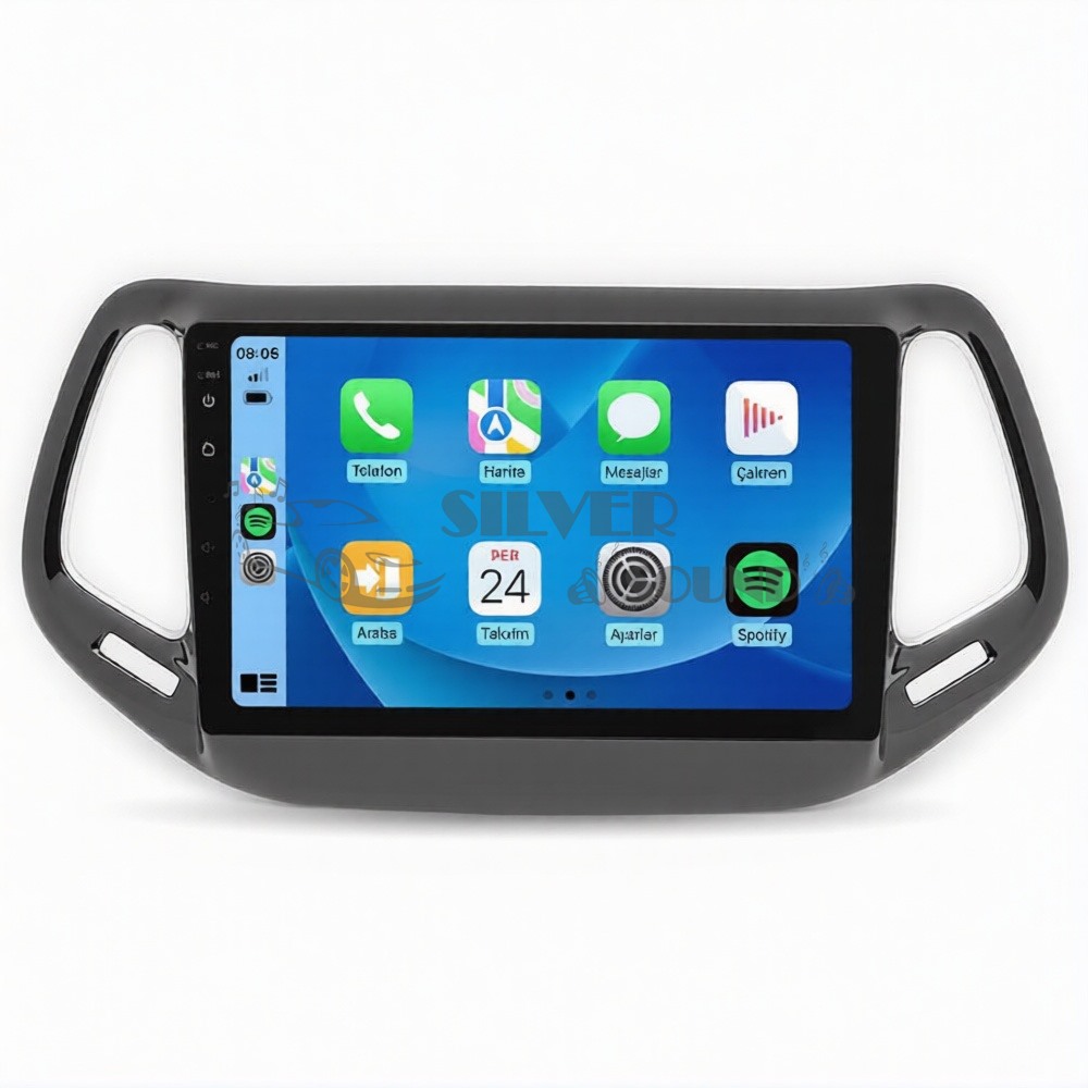 Jeep Compass 10.1 inç Carplay Androidauto Android Multimedya Sistemi