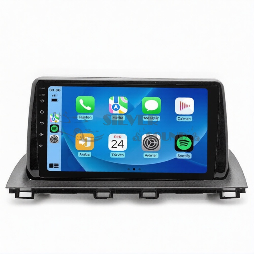Mazda 3 9 inç Carplay Androidauto Android Multimedya Sistemi