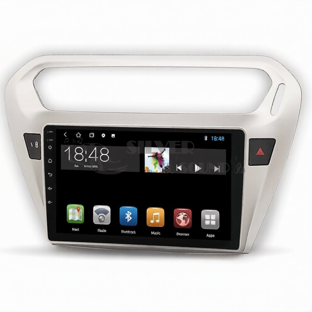 Citroen C-Elysse Peugeot 301 9 inç Android Navigasyon ve Multimedya Sistemi