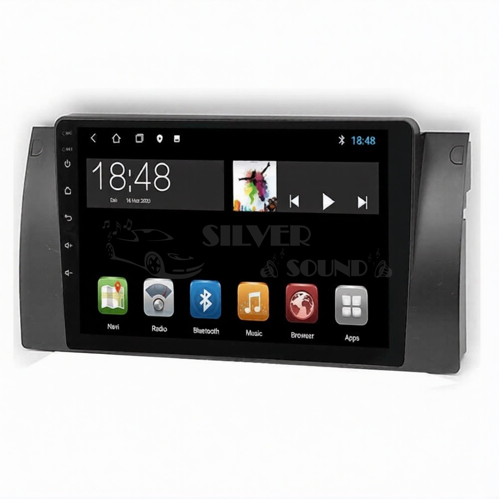 BMW 5 Serisi E39 X5 9 inç Android Navigasyon ve Multimedya Sistemi