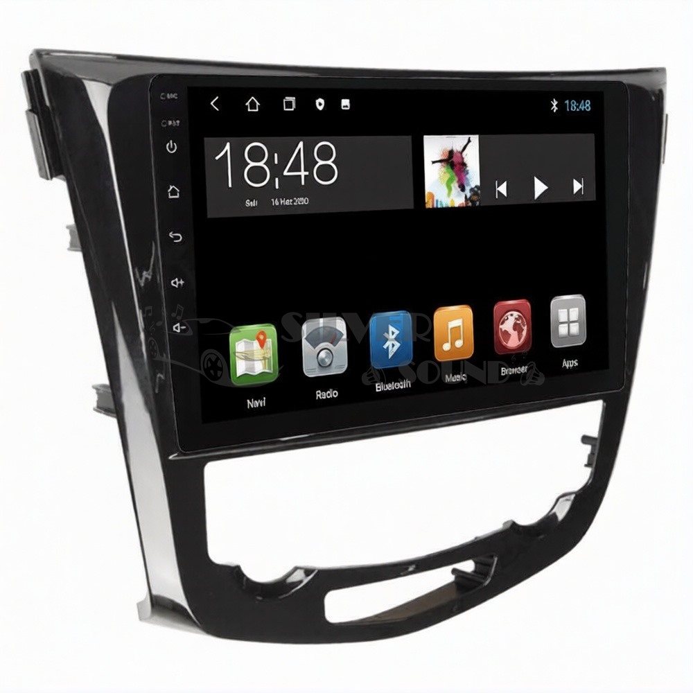 Nissan Qasqai X-Trail 10.1 inç Android Navigasyon ve Multimedya Sistemi