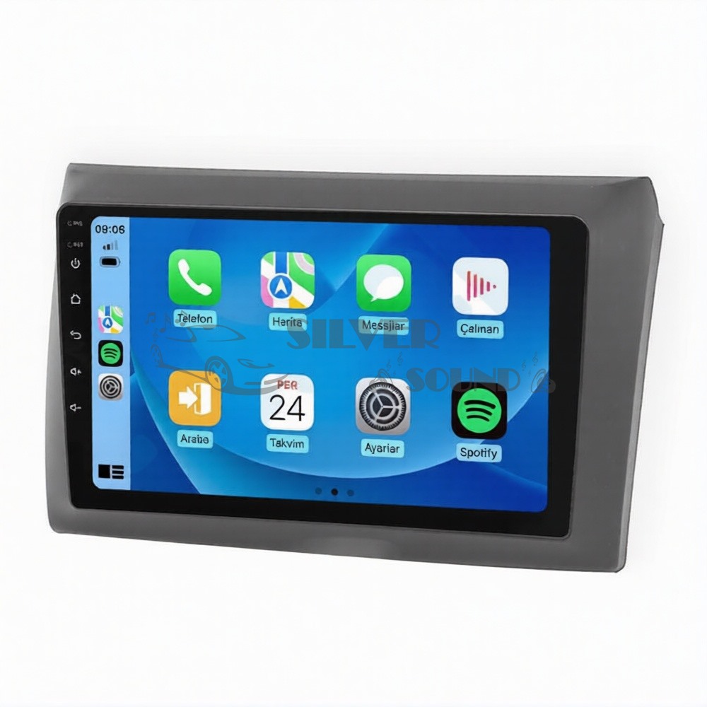 Fiat Stilo 9 inç Carplay Androidauto Android Multimedya Sistemi