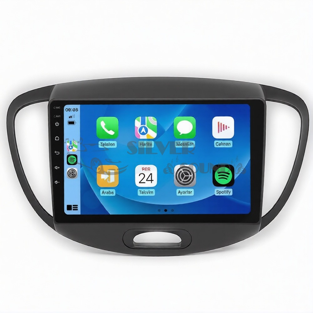 Hyundai i10 9 inç Carplay Androidauto Android Multimedya Sistemi