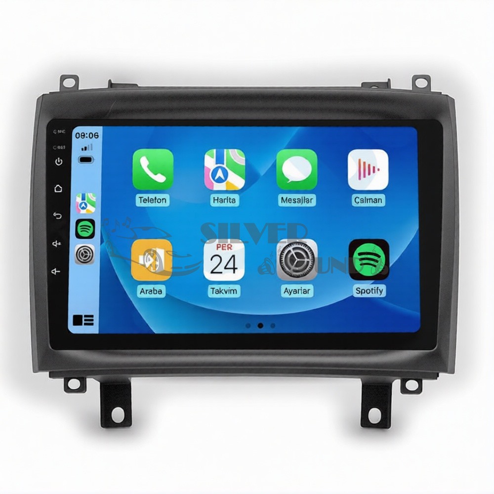 Cadillac CTS 10.1 inç Carplay Androidauto Android Multimedya Sistemi