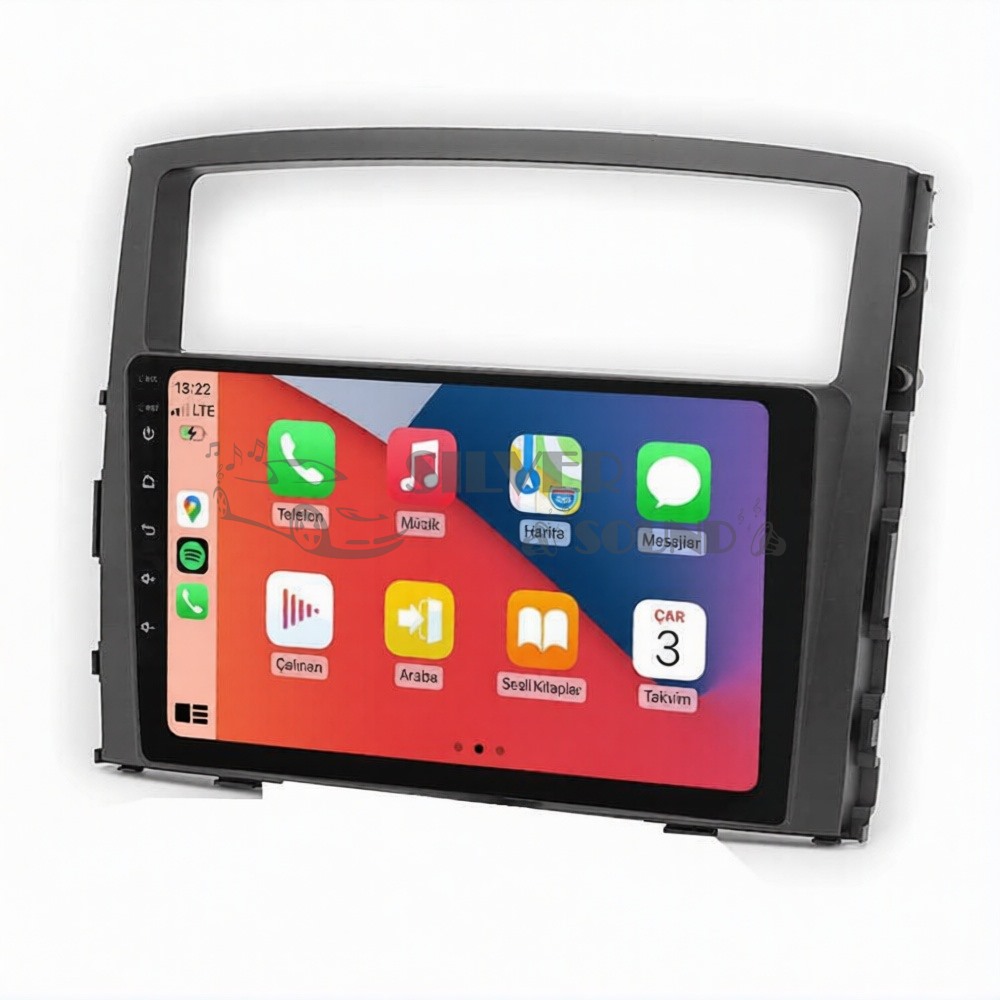 Mitsubishi Pajero 9 inç Carplay Androidauto Multimedya Sistemi