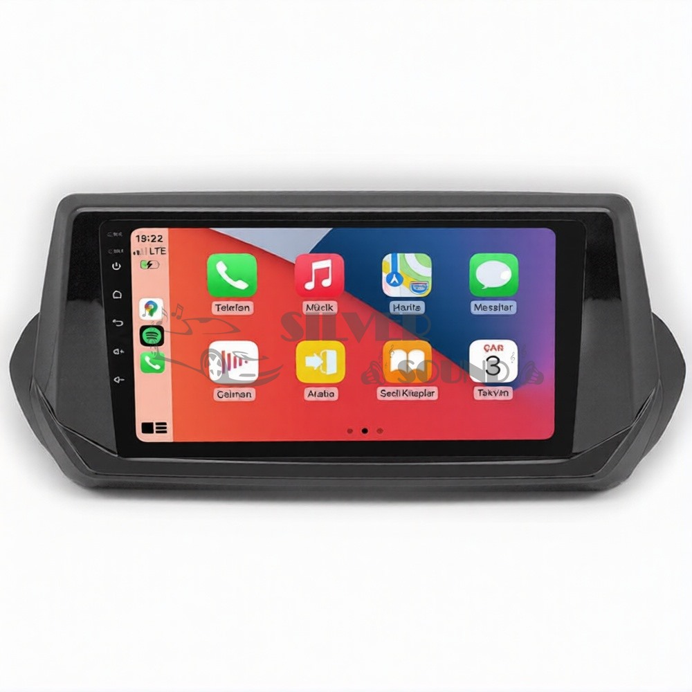 Peugeot 2008 9 İnç Carplay Androidauto Multimedya Sistemi