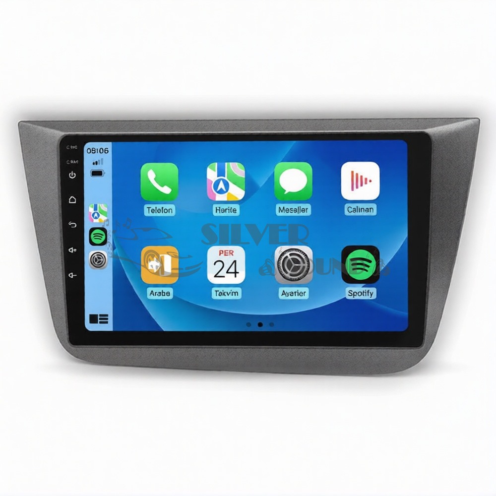 Seat Altea Toledo 9 inç Carplay Androidauto Android Multimedya Sistemi
