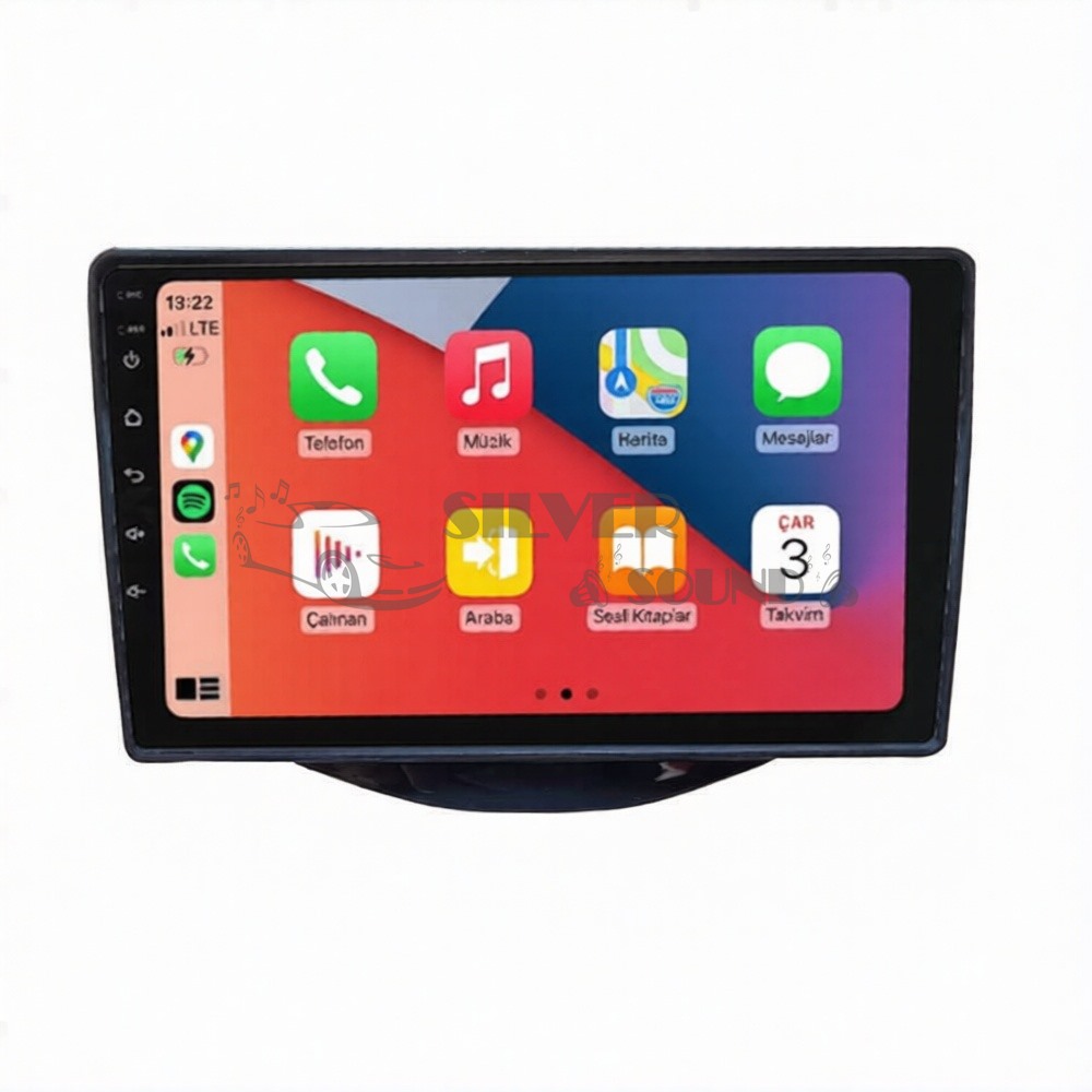 Citroen C1 9 İnç Carplay Androidauto Multimedya Sistemi