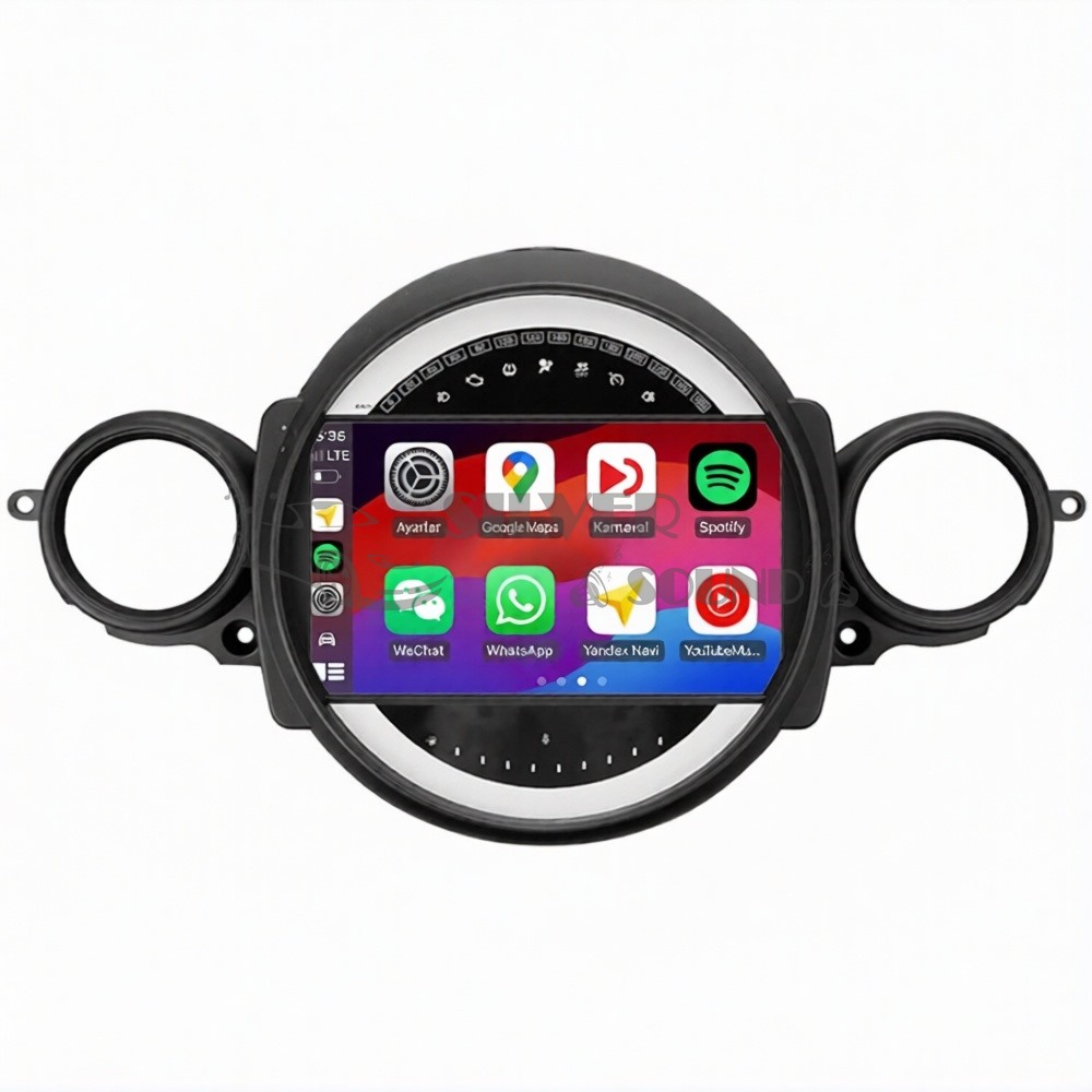 Mini Cooper R55 R56 R57 R58 9 inç Carplay Androidauto Multimedya Sistemi