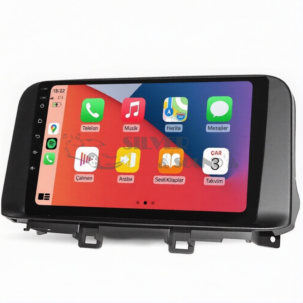 Hyundai Kona 10.1 inç Carplay Androidauto Multimedya Sistemi