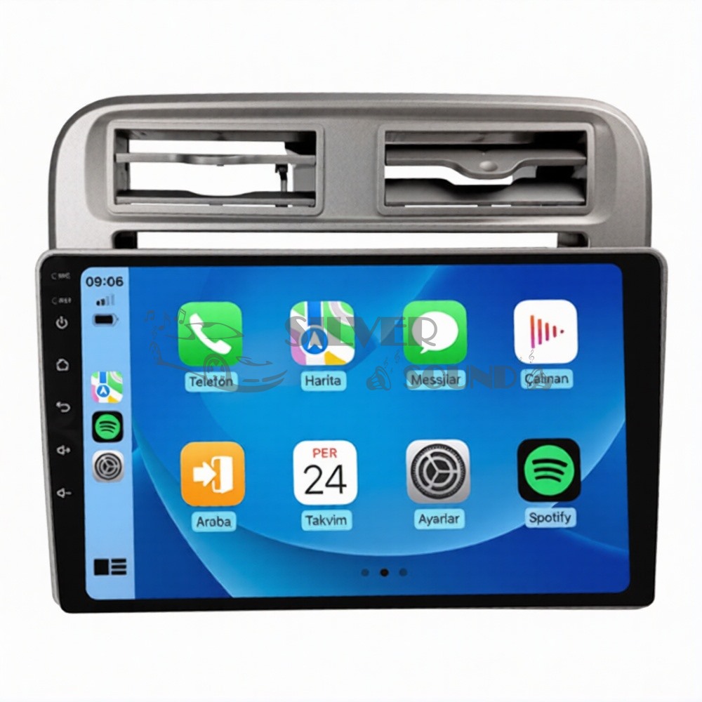 Fiat Linea 9 İnç Carplay Androidauto Android Multimedya Sistemi