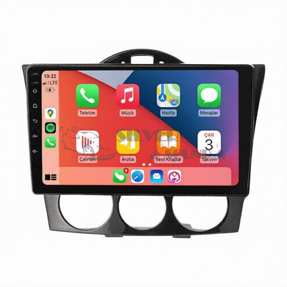 Mazda RX-8 9 İnç Carplay Androidauto Multimedya Sistemi