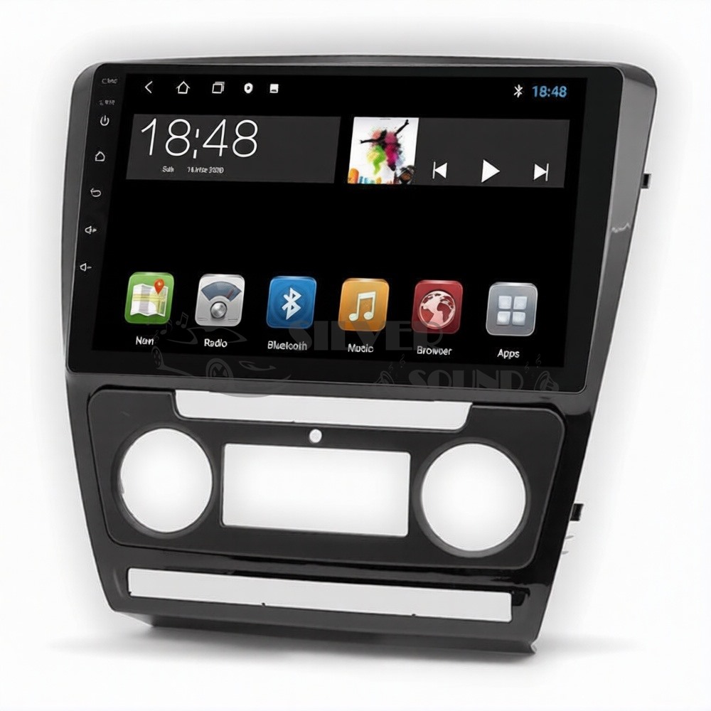 Skoda Octavia 10.1 inç Android Navigasyon ve Multimedya Sistemi