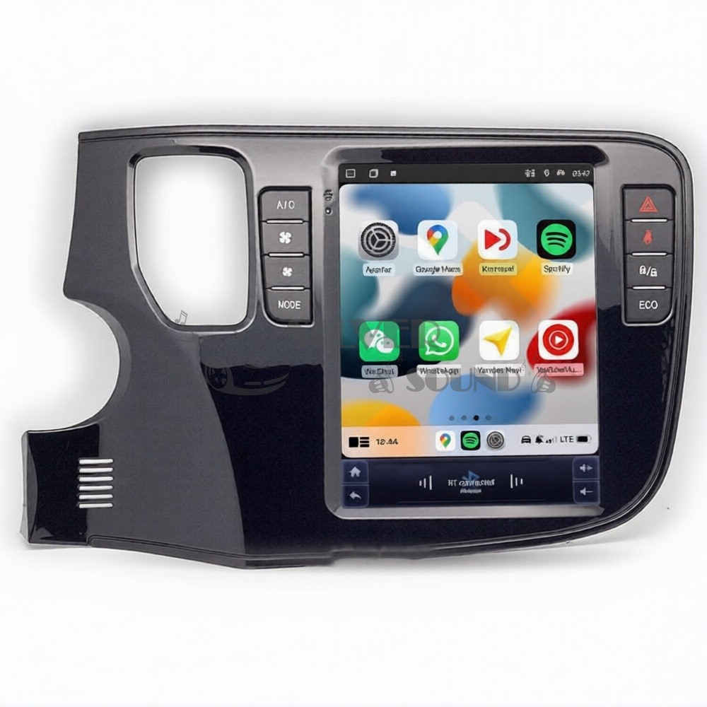Mitsubishi Outlander 9.7 inç Tesla Carplay Androidauto Android Multimedya Sistemi