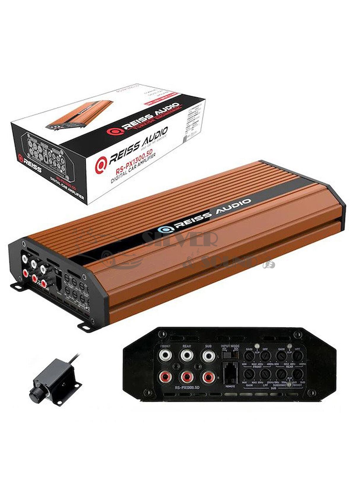 Reiss Audio RS-PX1300.5D 5 Kanal Class D Amfi