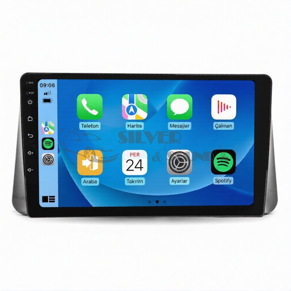Nissan Micra 9 inç Carplay Androidauto Android Multimedya Sistemi