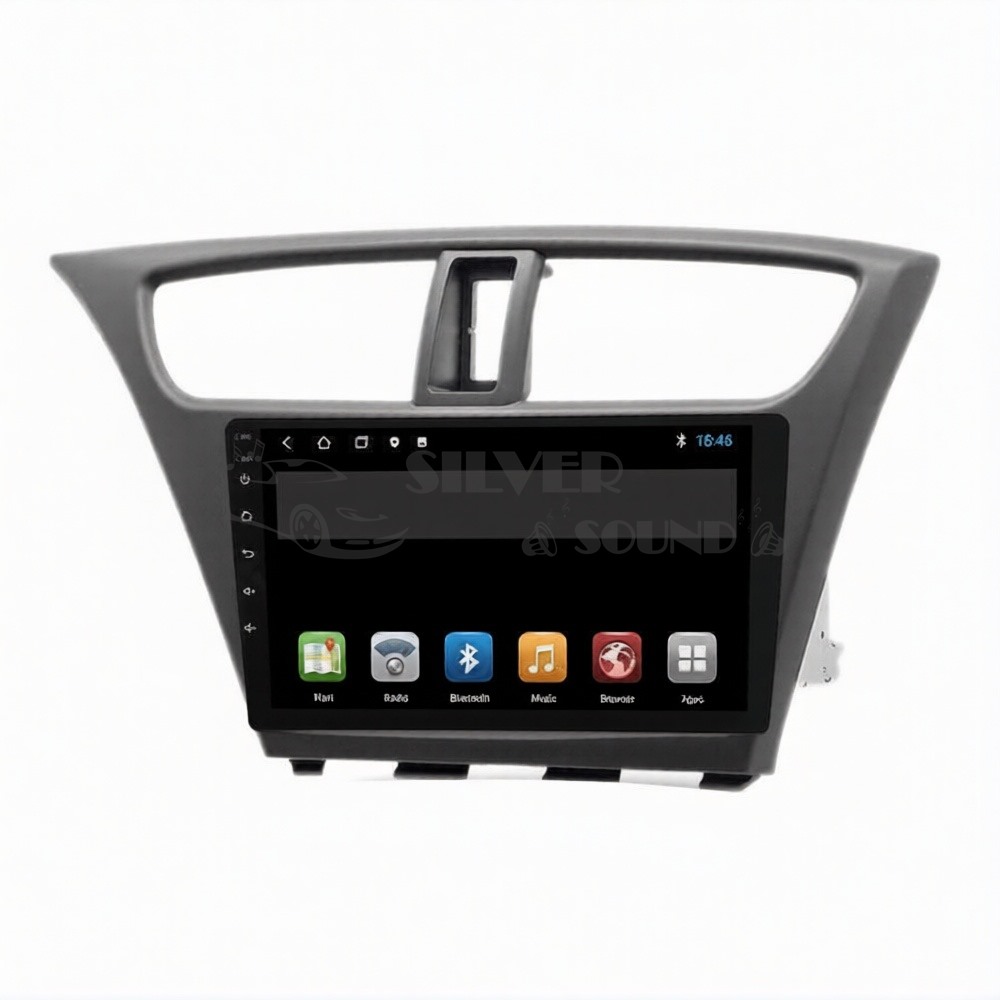 Honda Civic HB 9 inç Android Navigasyon ve Multimedya Sistemi