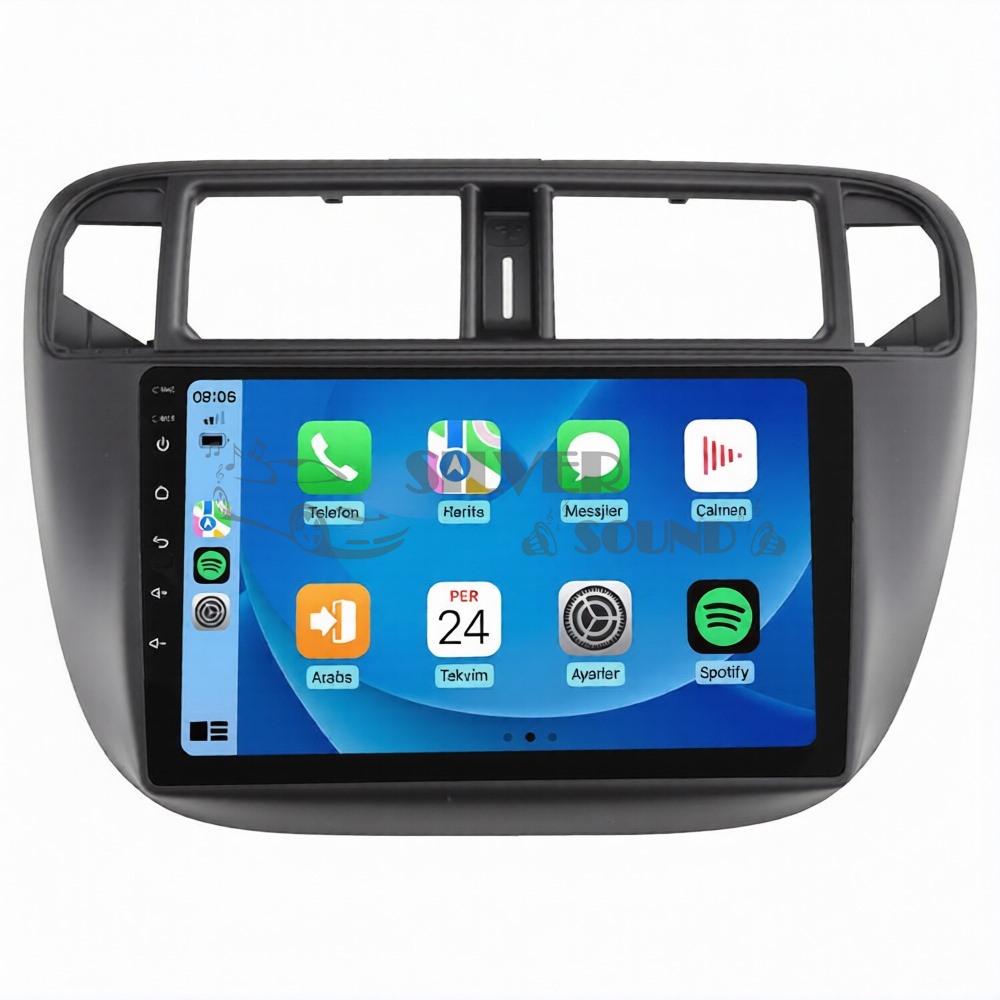 Honda Civic 9 inç Carplay Androidauto Android Multimedya Sistemi