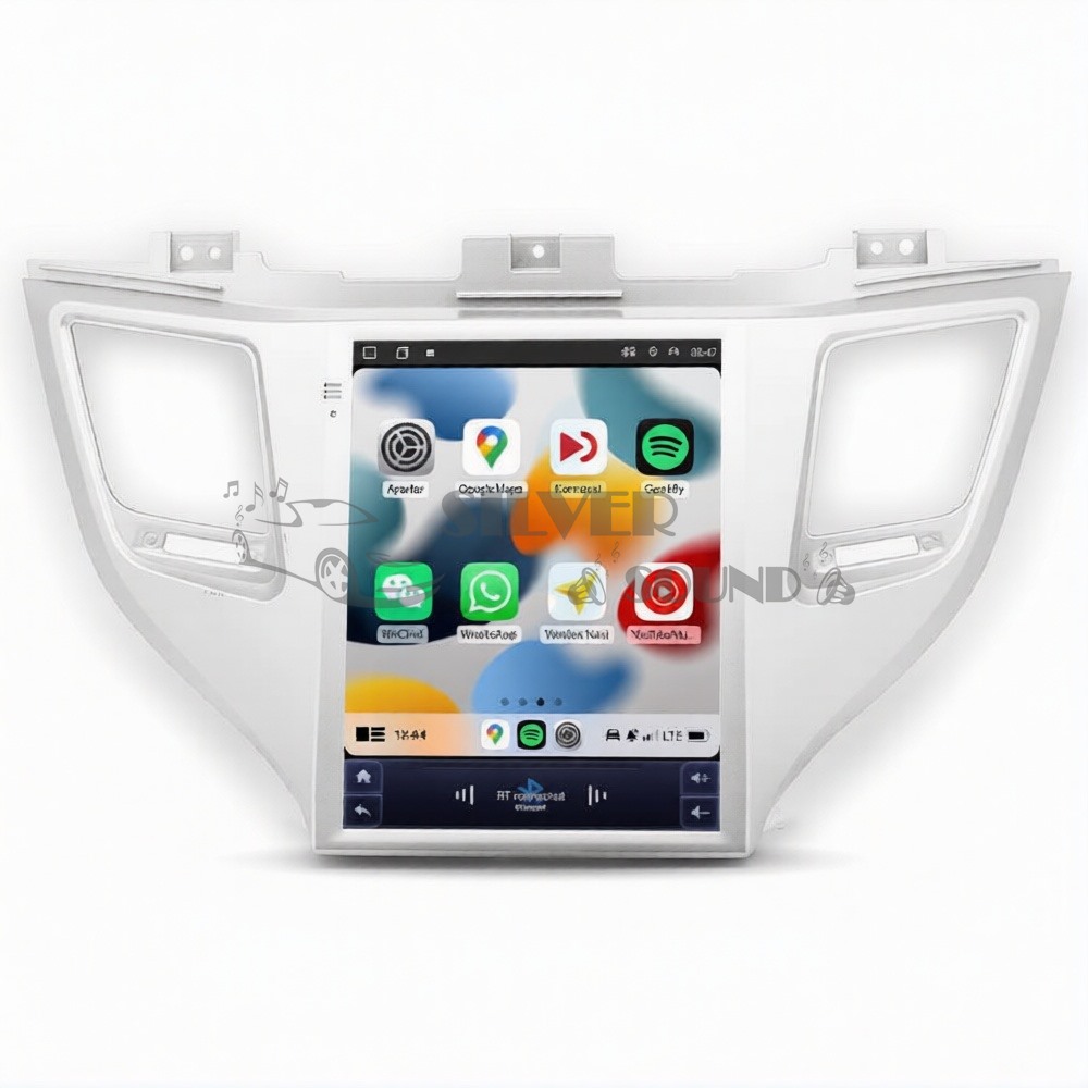 Hyundai Tucson 9.7 inç Tesla Carplay Androidauto Android Multimedya Sistemi