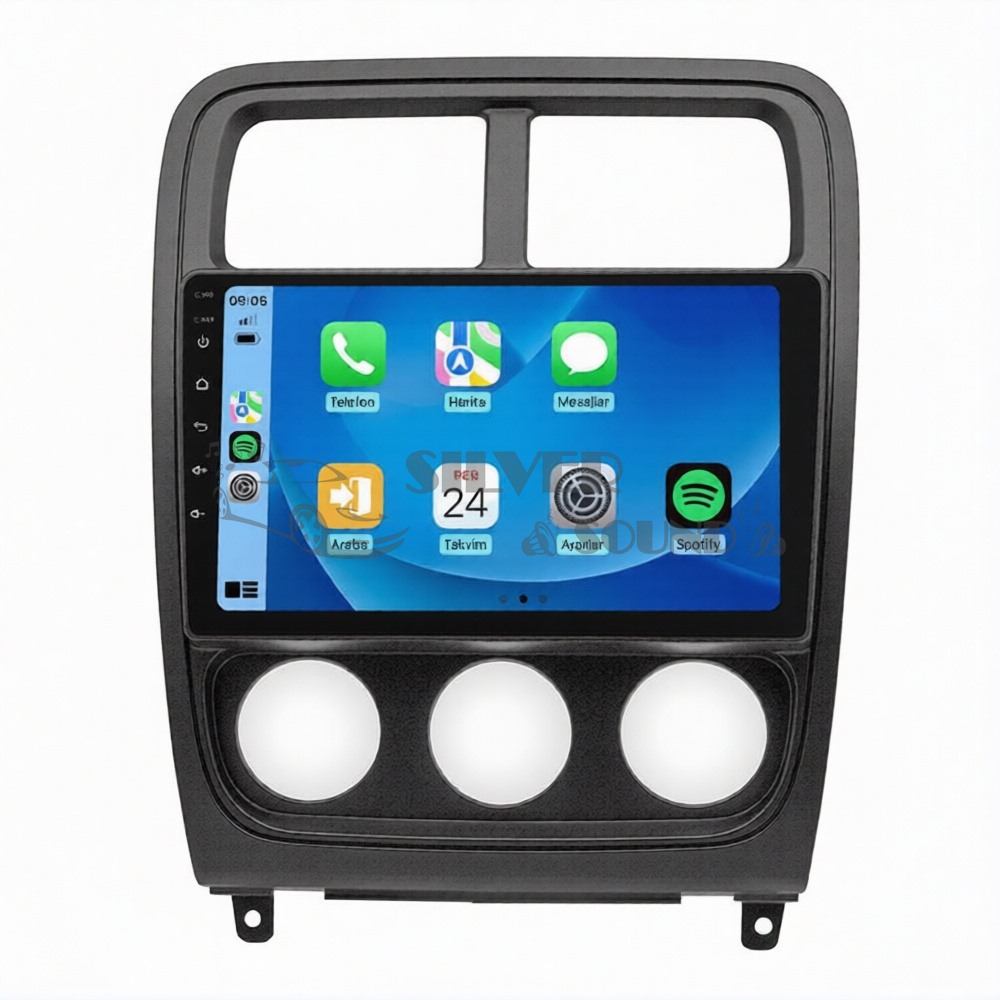 Dodge Caliber 9 inç Carplay Androidauto Android Multimedya Sistemi