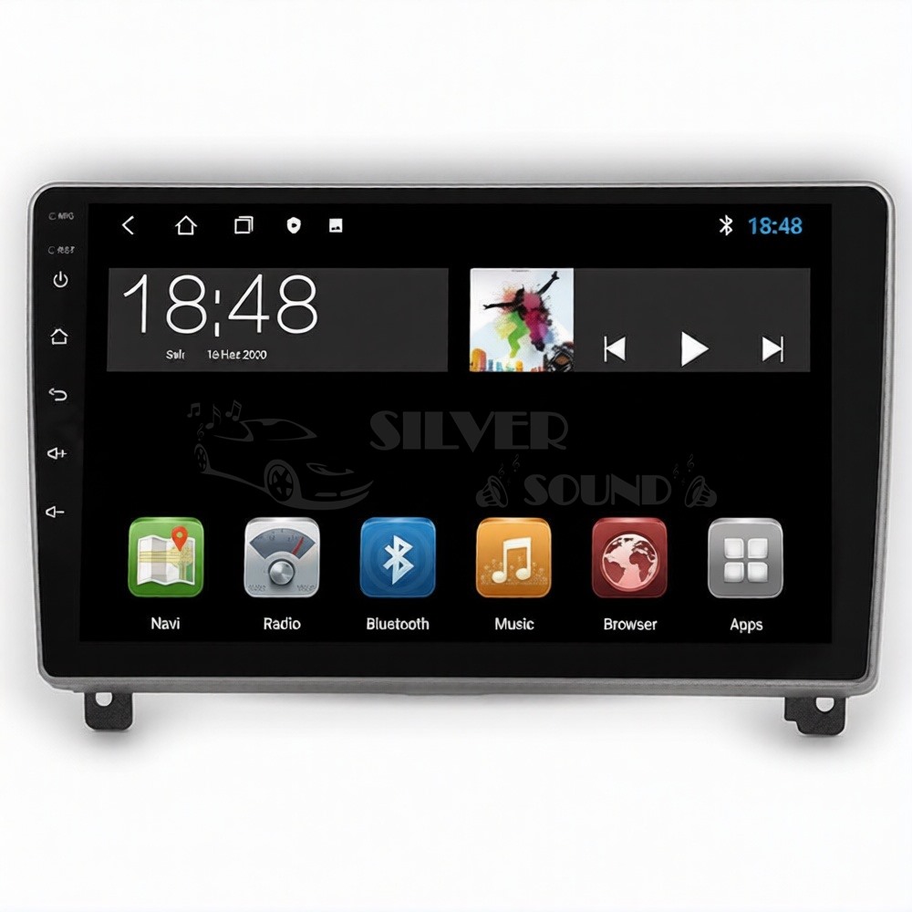 Peugeot 407 9 İnç Android Navigasyon Multimedya Sistemi