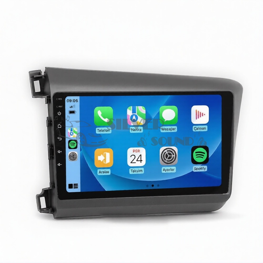 Honda Civic 9 inç Carplay Androidauto Android Multimedya Sistemi
