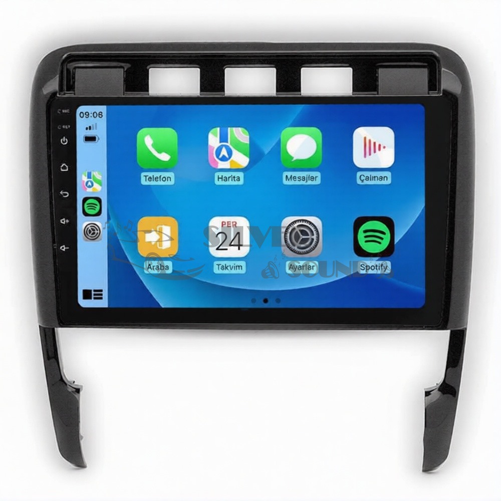 Porsche Cayenne 9 inç Carplay Androidauto Android Multimedya Sistemi