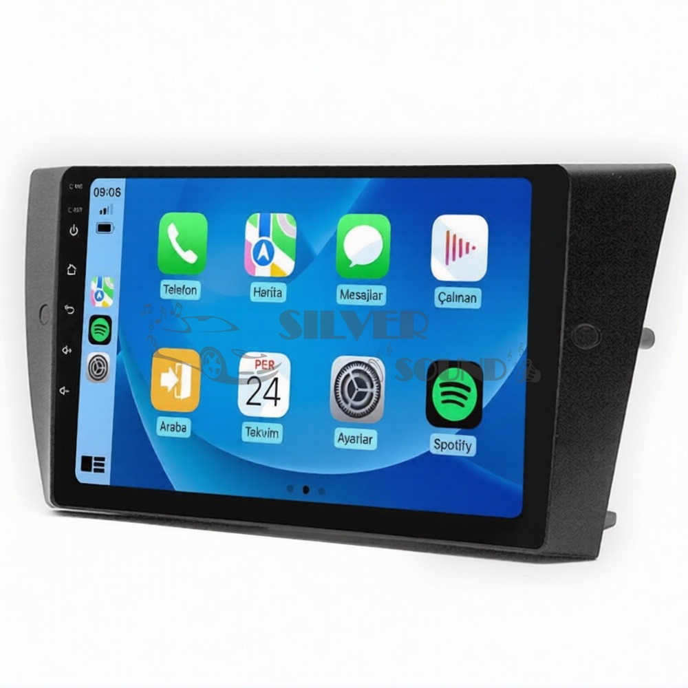 Bmw 3 Serisi E90 E91 E92 E93 9 inç Carplay Androidauto Android Multimedya Sistemi