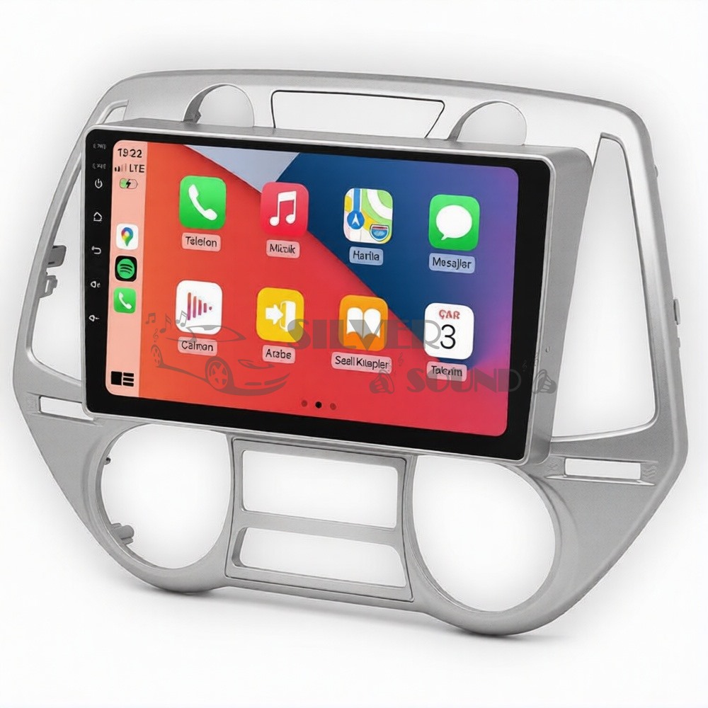 Hyundai i20 9 inç Carplay Androidauto Multimedya Sistemi