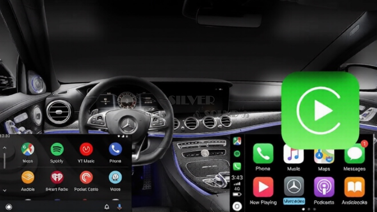 Mercedes-Benz E Serisi (W213) NTG55X Carplay AndroidAuto ve Mirrorlink İnterface