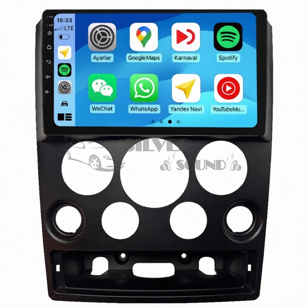 Ford Connect 9 inç Carplay Androidauto Android Multimedya Sistemi