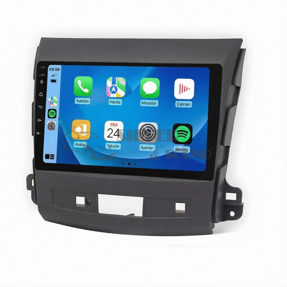 Mitsubishi Outlander Peugeot 4007 9 inç Carplay Androidauto Android Multimedya Sistemi
