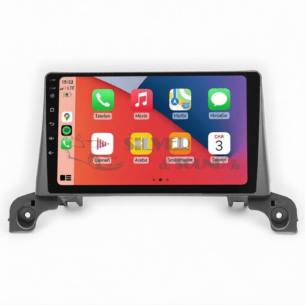 Peugeot 3008 5008 9 İnç Carplay Androidauto Multimedya Sistemi
