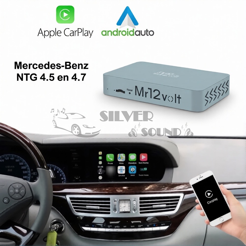 Mercedes NTG 3.5 Ana Ünite Carplay AndroidAuto ve Mirrorlink İnterface