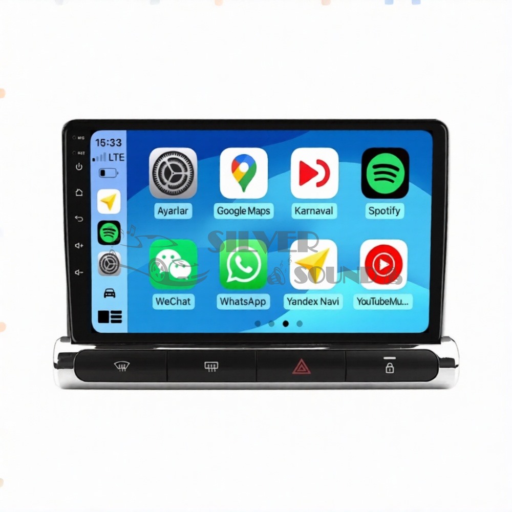 CITROEN C3 9 inç Carplay Androidauto Multimedya Sistemi