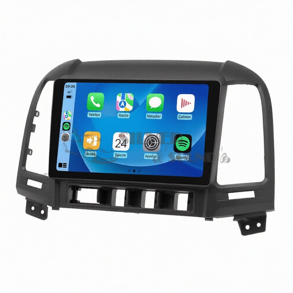 Hyundai Santa Fe 9 inç Carplay Androidauto Android Multimedya Sistemi