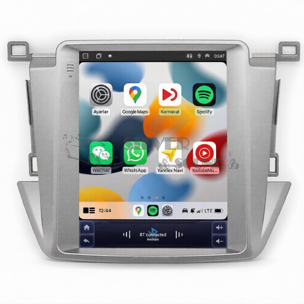 Toyota Rav4 9.7 inç Tesla Carplay Androidauto Android Multimedya Sistemi
