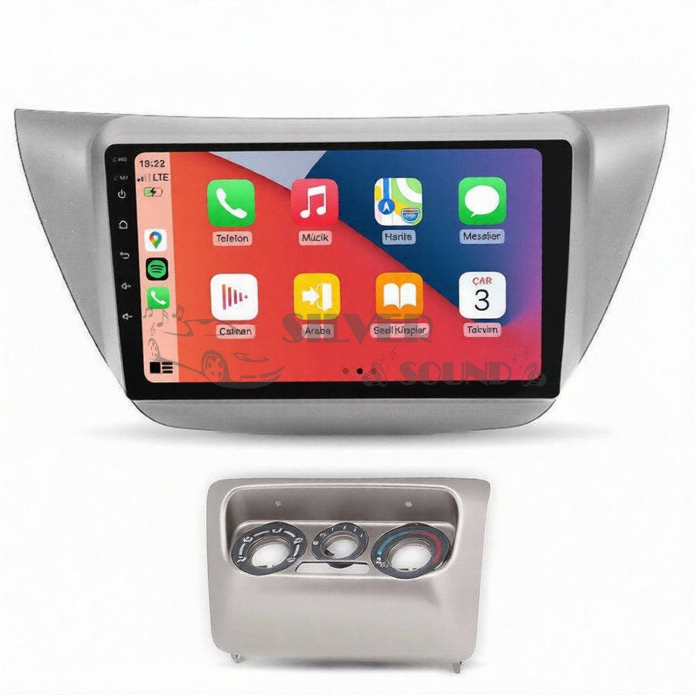 Mitsubishi Lancer 9 inç Carplay Androidauto Multimedya Sistemi