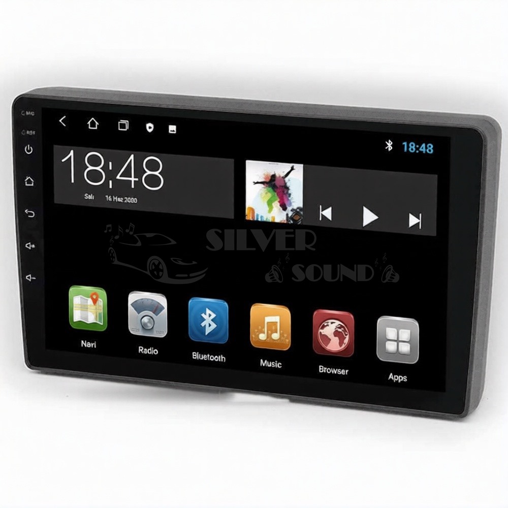 Toyota Land Cruiser Prado (90) 9 İnç Android Navigasyon Multimedya Sistemi