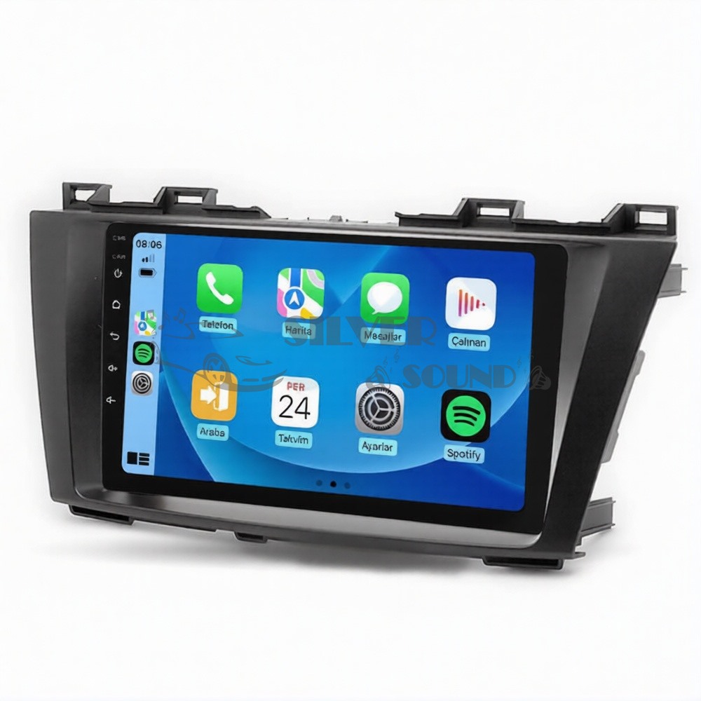 Mazda 5 9 inç Carplay Androidauto Android Multimedya Sistemi