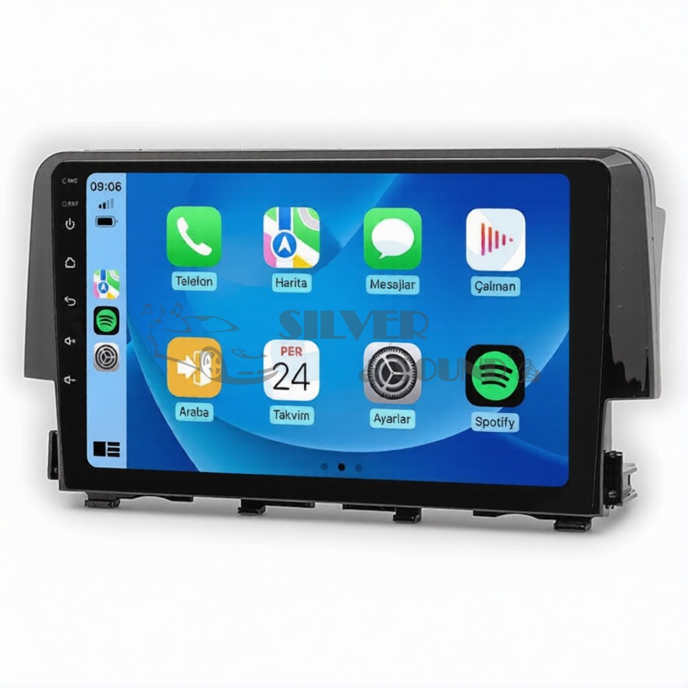 Honda Civic 9 inç Carplay Androidauto Android Multimedya Sistemi