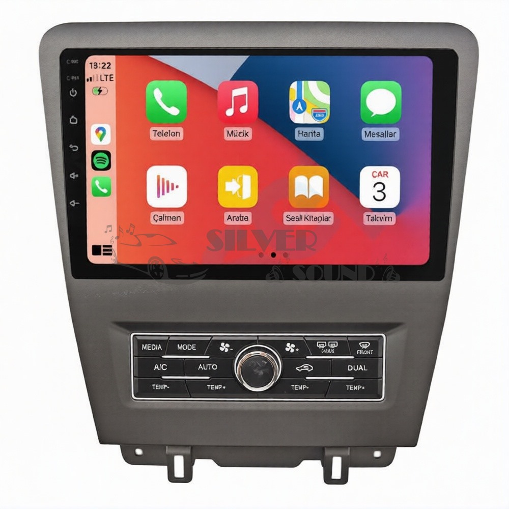 Ford Mustang 10.1 İnç Carplay Androidauto Multimedya Sistemi