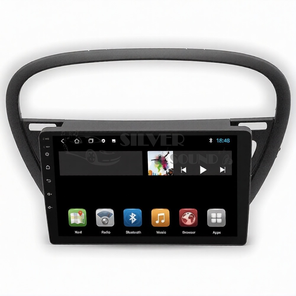 Peugeot 607 9 İnç Android Navigasyon Multimedya Sistemi