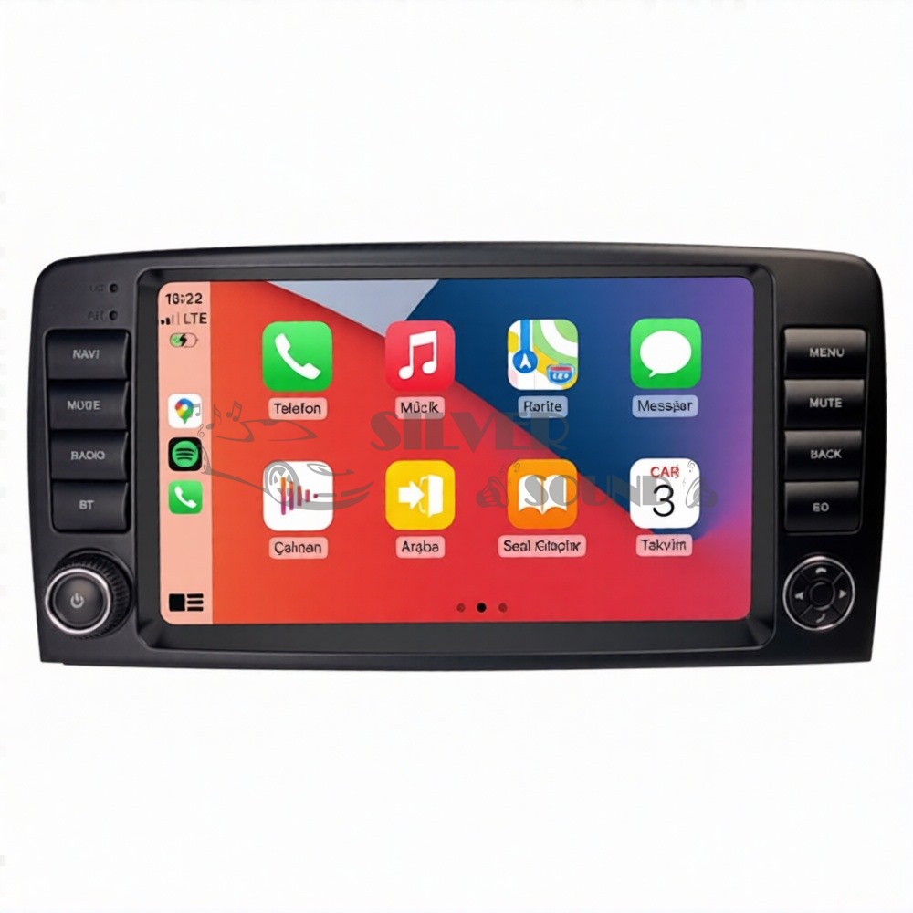 Mercedes Benz R Class (W251) 9 İnç Carplay Androidauto Multimedya Sistemi