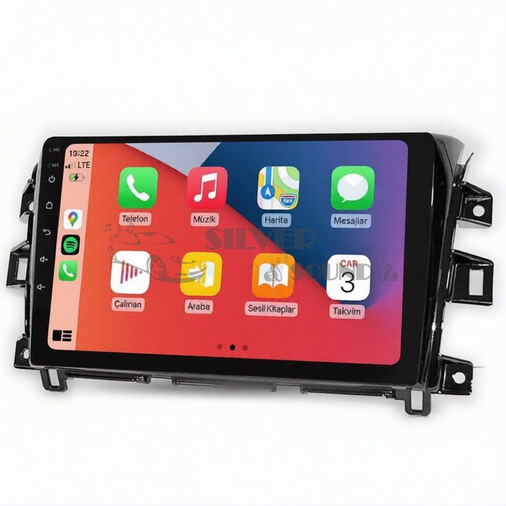 Nissan Navara 10.1 inç Carplay Androidauto Multimedya Sistemi