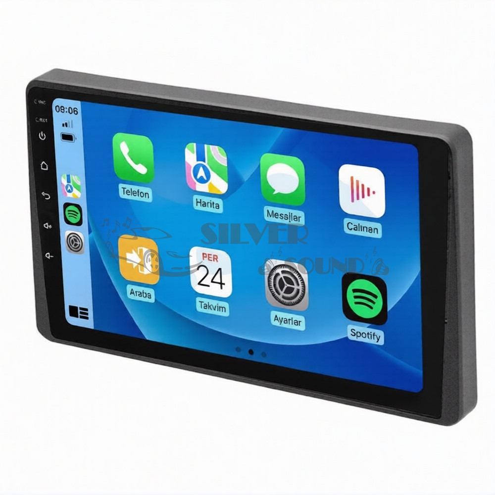 Dacia Duster 10.1 inç Carplay Androidauto Android Multimedya Sistemi