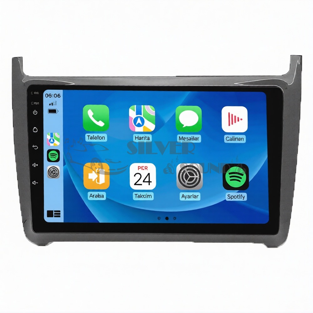 Volkswagen Polo 9 İnç Carplay Androidauto Multimedya Sistemi