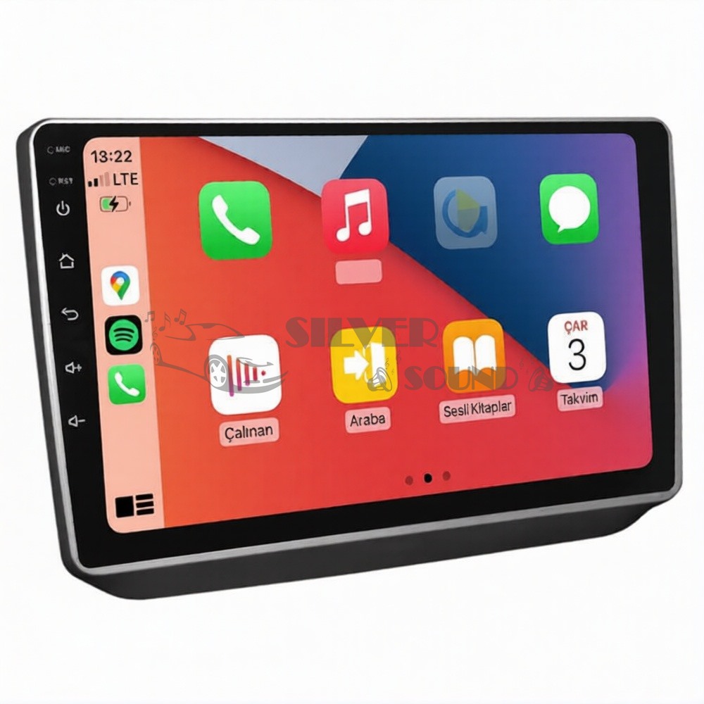 Skoda Fabia 10.1 inç Carplay Androidauto Multimedya Sistemi