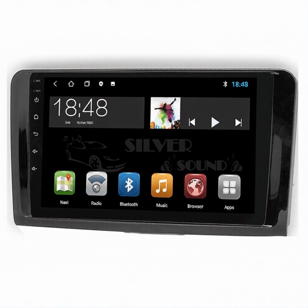 Mercedes M Class W164 GL-Class X164 9 inç Android Navigasyon ve Multimedya Sistemi