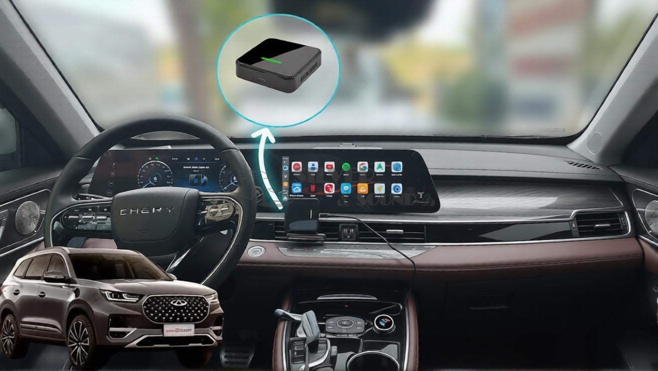 Eyton S8 4GB 64GB Smart Ai Box Carplay Android Dönüştürücü Modül